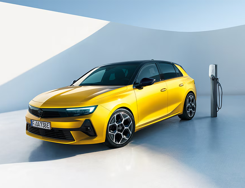 Habitacle spacieux et confortable de l’Opel Astra