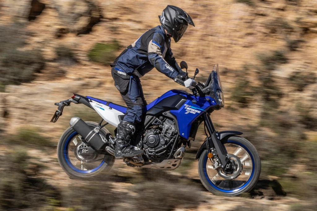 Tableau de bord numérique de la Yamaha 2026 Ténéré 700