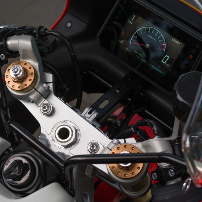 Carénage avant de la Yamaha 2024 XSR900 GP 35 kW